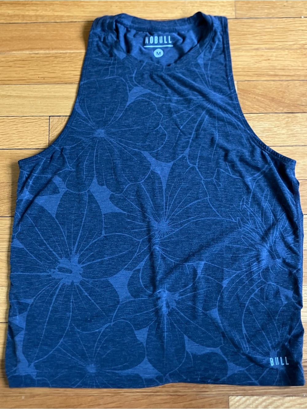 NOBULL Green Grey Lightweight Athletic Sporty Workout Gym Lift Tank Tops Medium - Picture 7 of 10